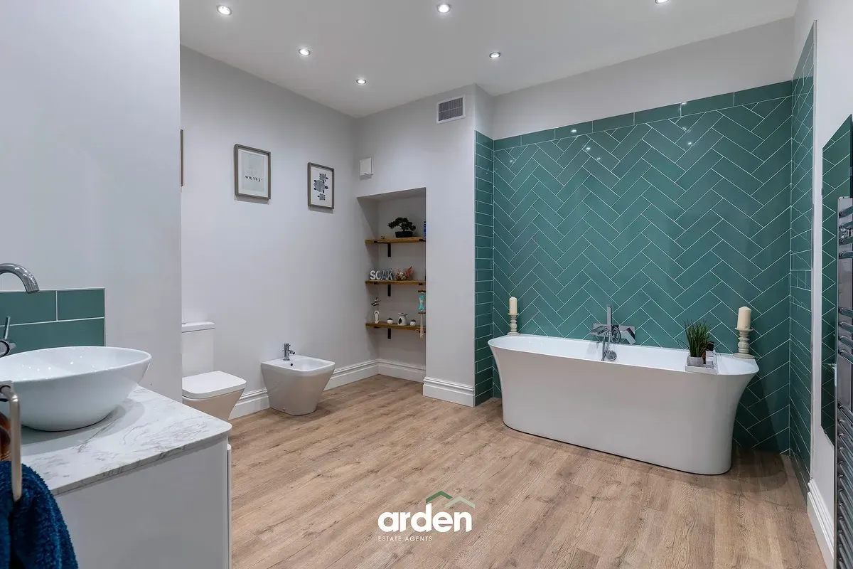 The family bathroom, after the work by MTR Developments