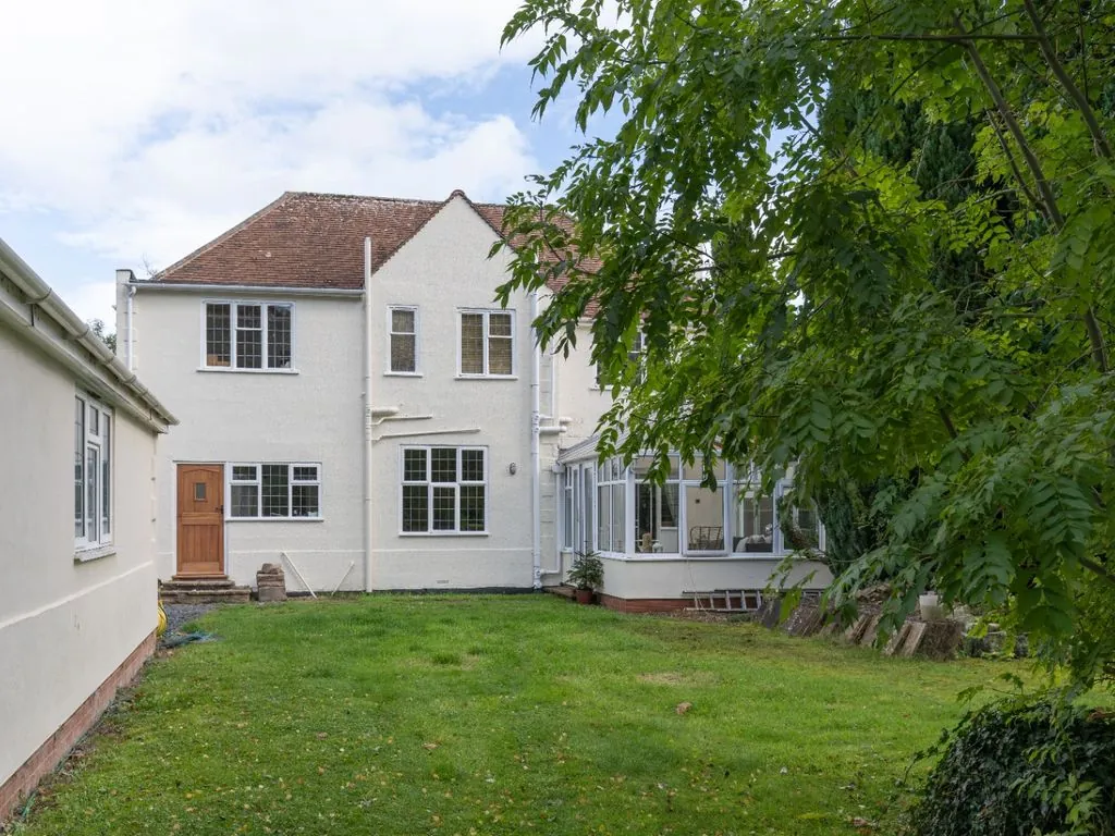 Rear of the same Birmingham house before renovation work started